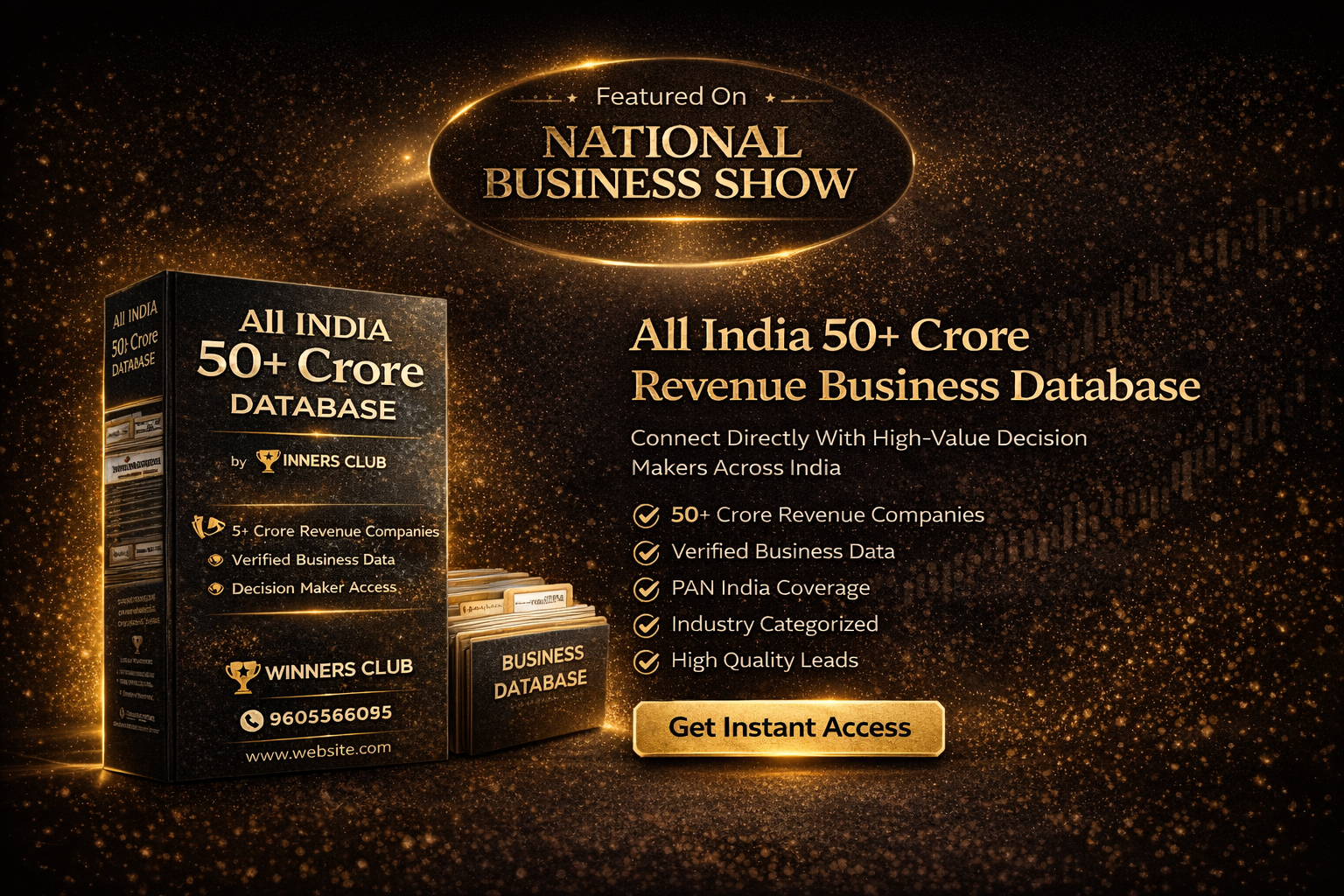 All India 50+ Crore Business Database